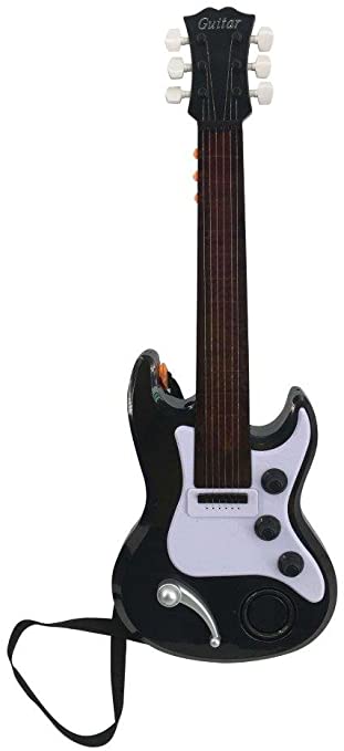 Lightahead 389-7 22 Inch Electronic Guitar For Little Rock Stars Electric Guitar With Preset Music And Vibrant Sounds Fun Musical Guitar