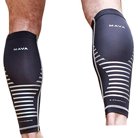 MavaSports Unisex Compression Calf Sleeves (Pair)