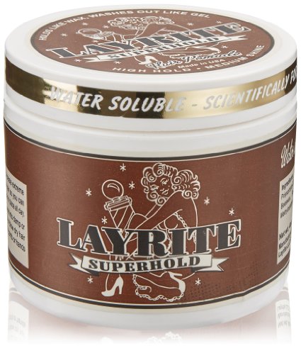 Layrite Super hold Pomade 4 oz