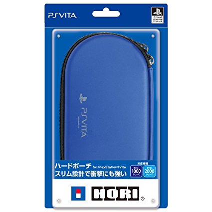 Hard Pouch for PlayStation Vita Blue (PCH-1000,-2000)　Japan Import