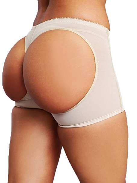 LANFEI Women's Butt Lifter Panties Shapewear Boy Shorts Enhancer Shaper Panty