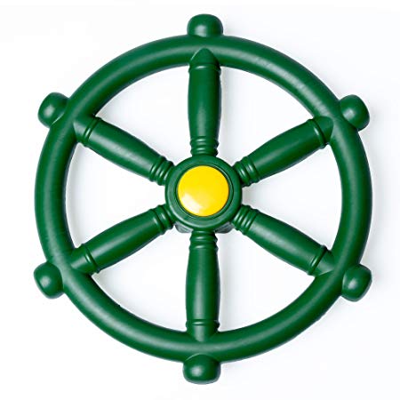 Barcaloo Kids Playground Steering Wheel – Pirate Ship Wheel for Jungle Gym or Swing Set