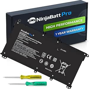 NinjaBatt HT03XL L11119-855 Battery for HP Pavilion 15 Series - Fits 14-CE/14-CF/15-DB/15-CS/15-DA/15-DW/17-by/17-CA - Replacement Laptop Battery for HP 15 Laptop - Long-Lasting Power