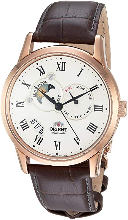 Orient Men's 'Sun and Moon Version 2' Japanese Automatic Watch