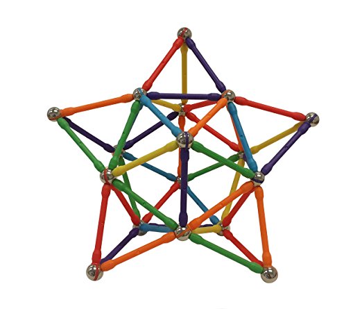 Magziod 96 magnetic building set with No Loose Balls! Offered exclusively by MAGZ