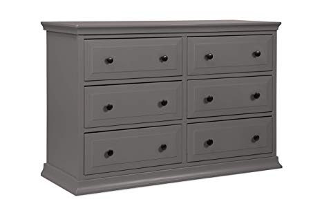 Davinci Signature 6-Drawer Double Dresser, Slate