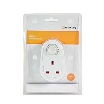 Mercury Plug In Dimmer Switch for UK Socket