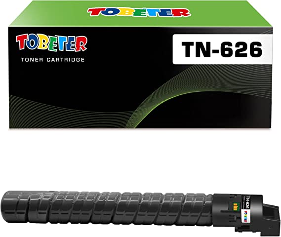 ToBeter TN626 TN-626 Compatible Toner Cartridge Replacement for Konica Minolta TN626K ACV1130 for BizHub C450i C550i C650i Printer High Yield 28,000 Pages (1 Pack, Black)