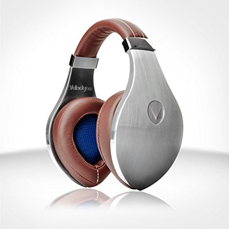 Velodyne vTrue Over Ear Reference Headphones- Brushed Aluminum