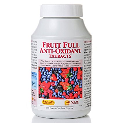 Fruit Full Anti-Oxidant Extracts 360 Capsules