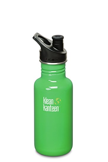 Klean Kanteen Classic Stainless Steel Bottle With Sport Cap