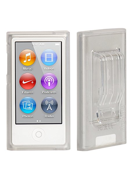 Agent18 iPod Nano Case for iPod Nano 5/6/7/8 - Clear