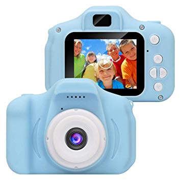 ÔNBAY Children Mini Digital Camera 2 Inch Screen Video Recorder Educational Toys Digital Cameras Blue