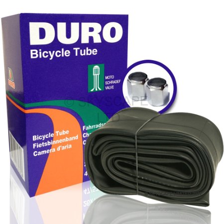 700 x 38c Cycle Inner Tube (Fits all sizes 700 x 38 - 43) - Universal Schrader/Auto Valve - FREE SHIPPING! FREE VALVE CAP UPGRADE WORTH $4.99!