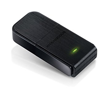 Rosewill N300 Wireless 11N 300Mbps Nano USB Adapter with Wi-Fi Sharing Mode As Hot Spot (RNX-N300UB)