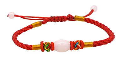Handmade Red String Bracelet, Good for Wealth and Love, Kabbalah Red String Bracelet