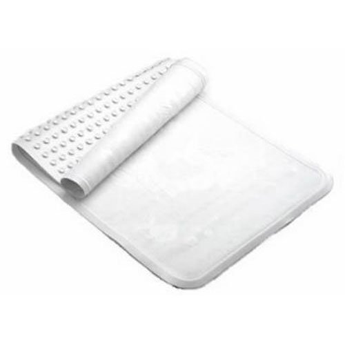 Rubbermaid Commercial 7043-04 Rubber Safti-Grip Bath Mat, Extra Large, White