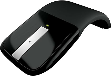 Microsoft Arc Touch Mouse RF Wireless BlueTrack 1000DPI Black – Mouse (RF Wireless, Touch, BlueTrack, 1000 DPI, Vertical, Black)