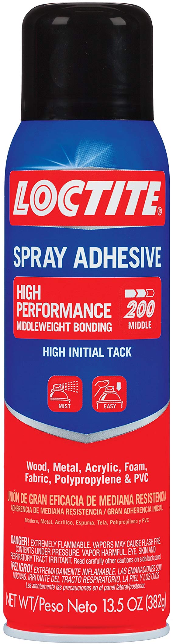 Loctite Spray Adhesive High Performance 200, 13.5 Oz. Spray Can (2235317)