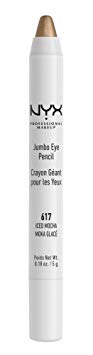 NYX PROFESSIONAL MAKEUP Jumbo Eye Pencil, Iced Mocha, 0.18 Ounce