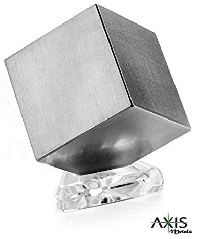 Axis Metals - 1 Kilogram Tungsten Cube | Teacher Desk Decor & Science Class Density Demonstration | Fun Gift and Conversation Piece
