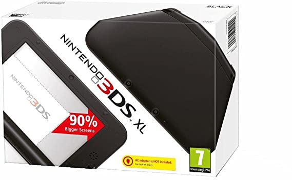 Nintendo Handheld Console 3DS XL -  Black (Nintendo 3DS)