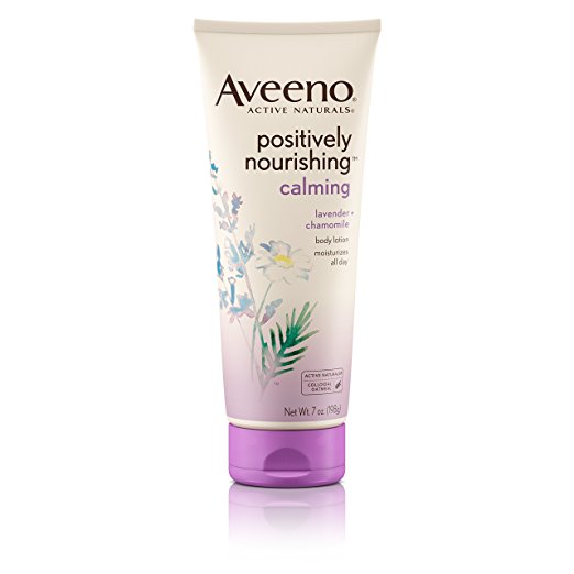 Aveeno Positively Nourishing Lavender And Chamomile Calming Body Lotion, 7 Fl. Oz