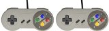 Generic 2x TWO - Super Nintendo SNES Controller Pads 3rd Party Pack of 2