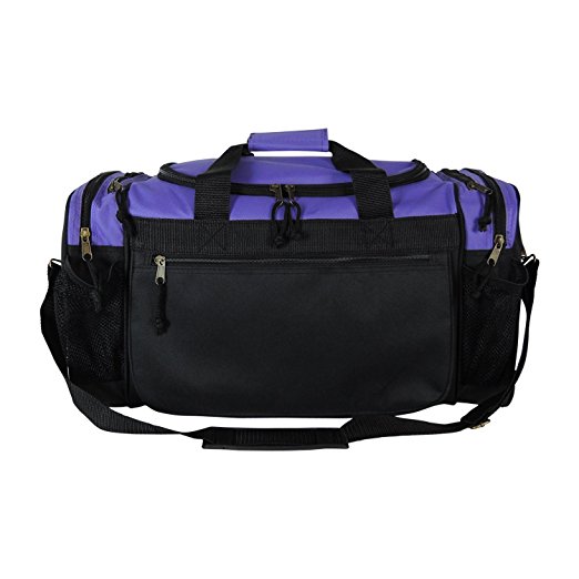 ProEquip 17" Sport Gym Duffle Bag Travel Size Sport Durable Gym Bag