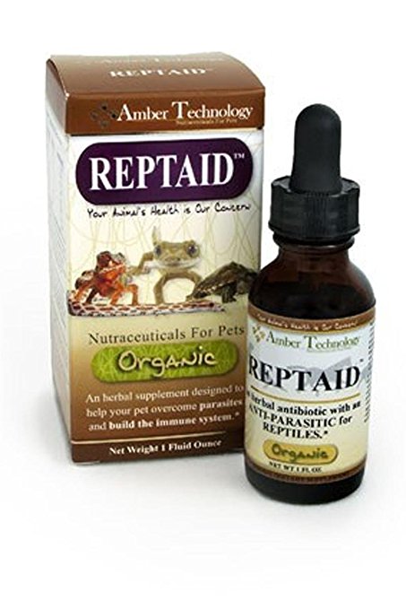 Reptaid - 1 fl oz.- An herbal Supplement to help your small reptiles overcome some parasitic and bacterial infections