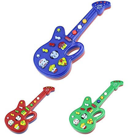 Bekia Electronic Guitar Toy Nursery Rhyme Music Children Baby Kids Gift