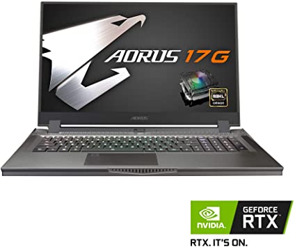 [2020] AORUS 17G (XB) Performance Gaming Laptop, 17.3-inch 300Hz IPS, GeForce RTX 2070 Super Max-Q, 10th Gen Intel i7-10875H, 16GB DDR4, 1TB NVMe SSD