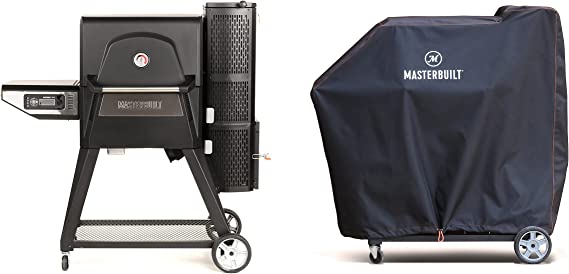 Masterbuilt Gravity Series 560 Digital Charcoal Grill Smoker Combo   Cover Bundle