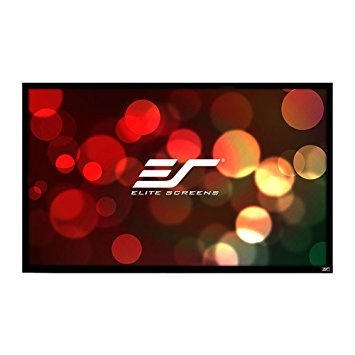 Elite Screens ezFrame Series, 110-inch 16:9, Ambient Light Rejecting Fixed Frame Home Theater Projection Screen, R110DHD5