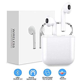 Wireless Earbuds Bluetooth Headsets Headphones True Wireless Earphones Stereo Sports Earphone with Charging. (white1) (white1) (White1) (White1)
