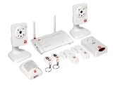 Oplink Connected OPG2201 TripleShield Home Security System White