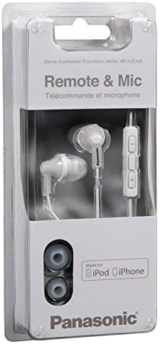 Panasonic RPHJC120EW Candy In Ear Earphone - White