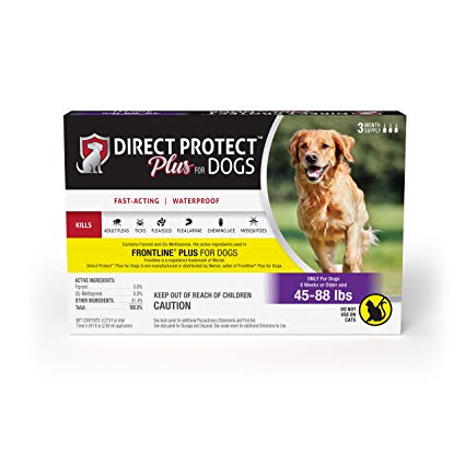 Direct Protect Plus  Flea & Tick Topical for Dogs
