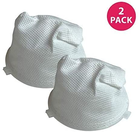 Crucial Vacuum Replacement F5 Filters with Base Compatible with Dirt Devil F5 Hand Vac Filters with Base, Fits Dirt Devil Scorpion Hand Vacs, HEPA Style, Part 3DEA950001 (2 Pack)