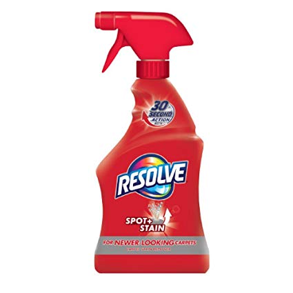 Resolve Carpet Spot & Stain Remover, 16 fl oz Bottle, Carpet Cleaner (Pack of 8)