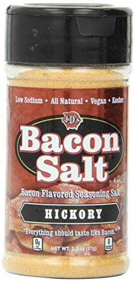 J&D's Foods Bacon Salt, Hickory, 2 Ounce