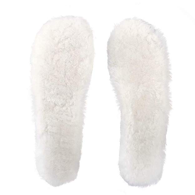 Australian Sheepskin Insoles Unisex Soft Warm Wool Insoles for Shoes, Wellies, Slippers, Boots