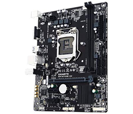 Gigabyte GA-H110M-S2 Socket LGA 1151 Motherboard (Black)