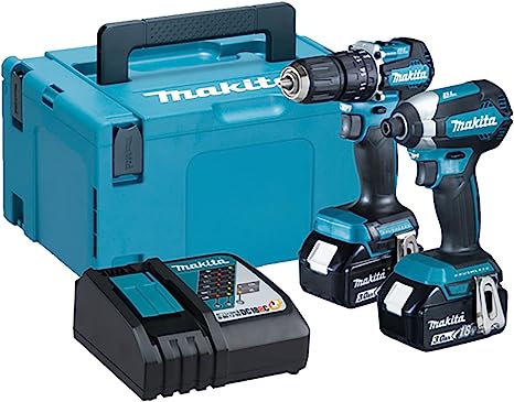 Makita DLX2460TJ 2 Piece 18V Li-ion LXT Brushless Combo Kit Supplied in a Makpac Case