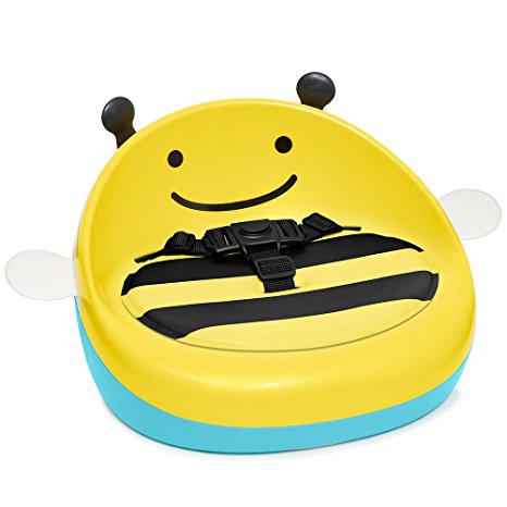 Skip Hop Zoo Booster Seat, Yellow Bee