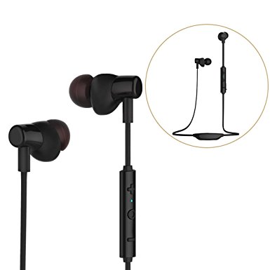 G-Cord Magnetic Wireless Earbuds, Sport Bluetooth Headphones In-Ear Running Earphones with Mic for iPhone, Android and More (200 Hours Standby Time, Secure Fit Design)