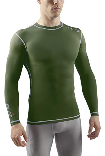 Sub Sports Mens Long Sleeve Compression Top Base Layer Vest