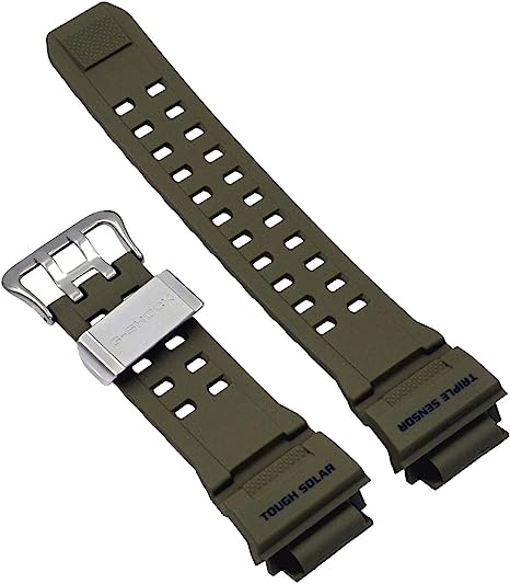 Casio 10455203 Genuine Factory Replacement Resin Watch Band fits GW-9400-3