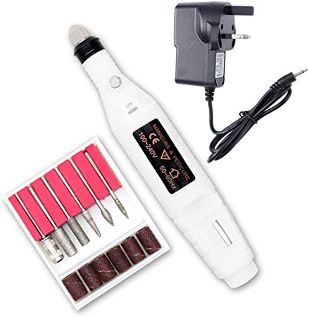 Electric Manicure Kit Acrylic Nail Remover Electric Nail Drill Filing Machine Pedicure Kit