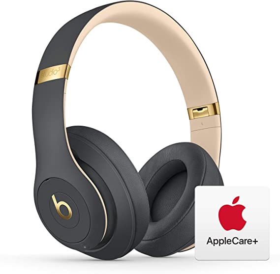 Beats Studio3 Wireless Noise Cancelling Over-Ear Headphones - Shadow Gray with AppleCare  (2 Years)